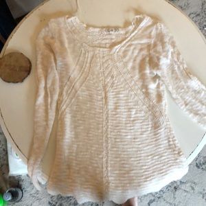 Cream sweater